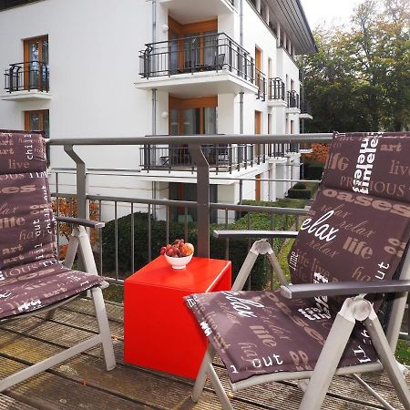 Kaiservillen Heringsdorf - Ferienwohnung Mit 1 Schlafzimmer Und Balkon Dr4 Exteriör bild